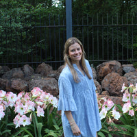 Dolma Kat Cotton Dress Blue