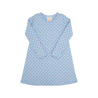 Beaufort Bonnet Long Sleeve Polly Play Dress Barrington Blue Midway Micro Floral