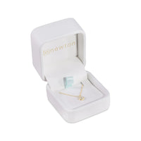 Enewton 14kt Gold and Diamond Signature Cross Necklace