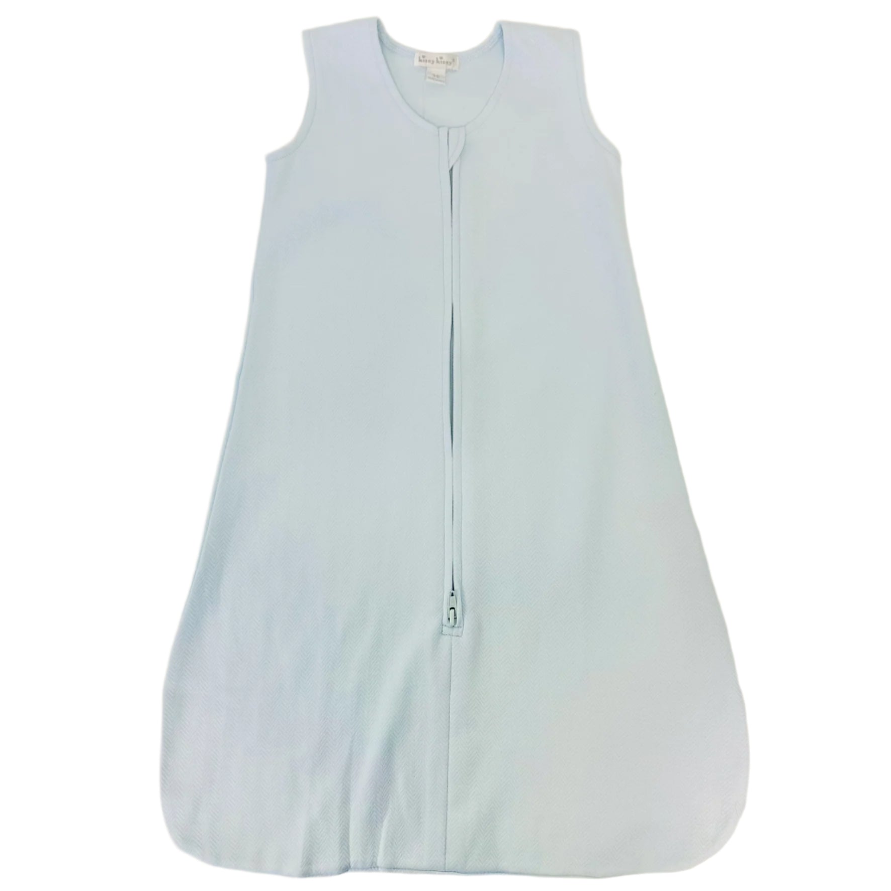 Kissy Kissy Light Blue Blanket with CLB Diamond Hand Smocking