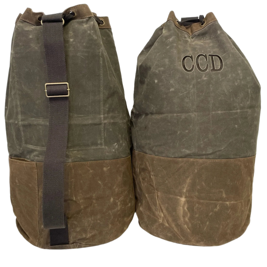 CB Station Waxed Canvas Laundry Duffel