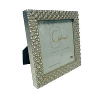 Galassi 4x4 Weave Picture Silver Frame