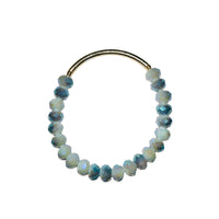 CV Designs Crystal Single Bar Bracelet