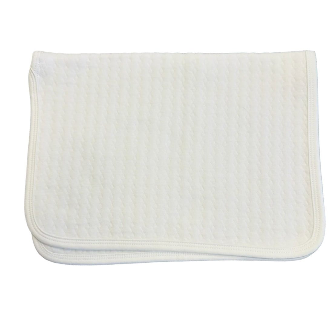 Oriental Diamond White Burp Cloth
