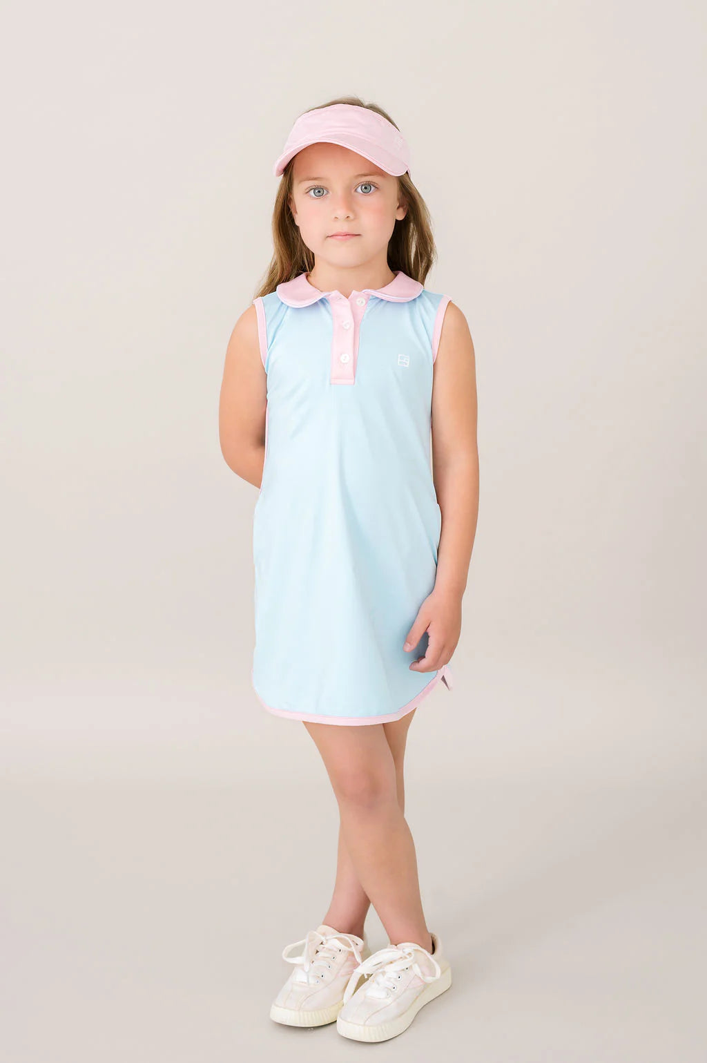 Set Fashion Presley Dress - Cotton Candy Blue and Pink