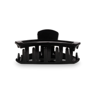 Teleties Open Jet Black Tiny Hair Clip