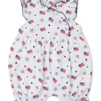 Kissy Kissy Star-Spangled Short Playsuit