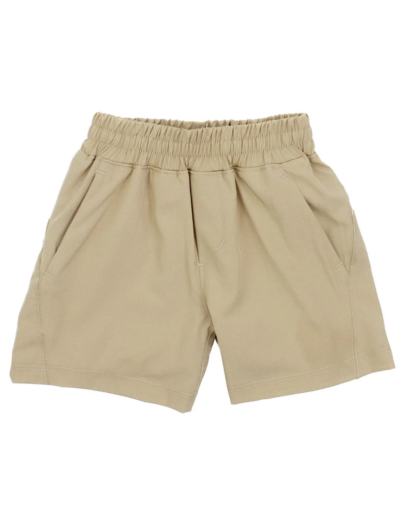 Properly Tied Boys Court Short - Khaki