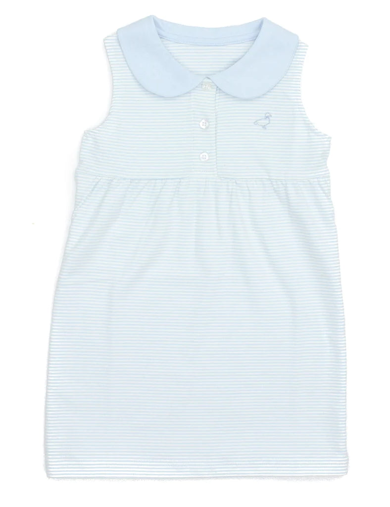 Properly Tied Jackson Stripe Dress - Blue
