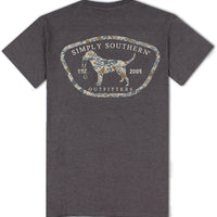 Simply Southern Camo Dog Iron Heather