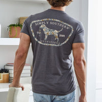 Simply Southern Camo Dog Iron Heather