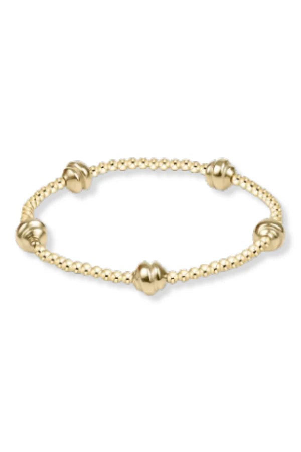 Enewton Admire Gold 2.5mm Bead Bracelet-Gold