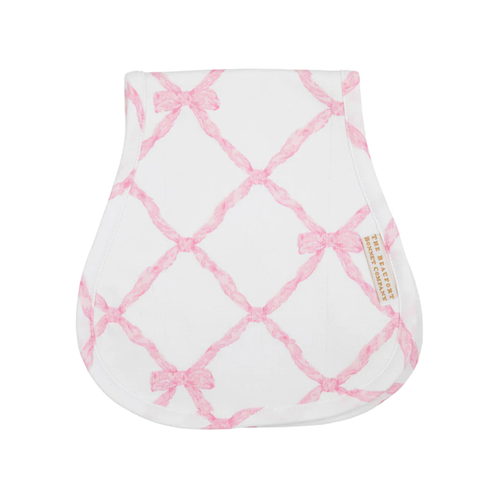 Beaufort Bonnet Oopsie Daisy Burp Cloth- Belle Meade Bow