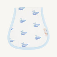 Beaufort Bonnet Oopsie Daisy Burp Cloth - Marrimack Quack Quacks
