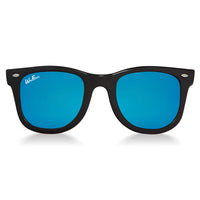 Polarized WeeFarers - Black with Ocean Blue