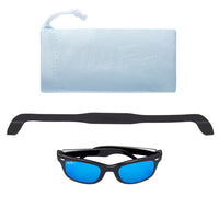 Polarized WeeFarers - Black with Ocean Blue