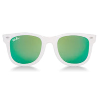Polarized WeeFarers - White with Sea Green