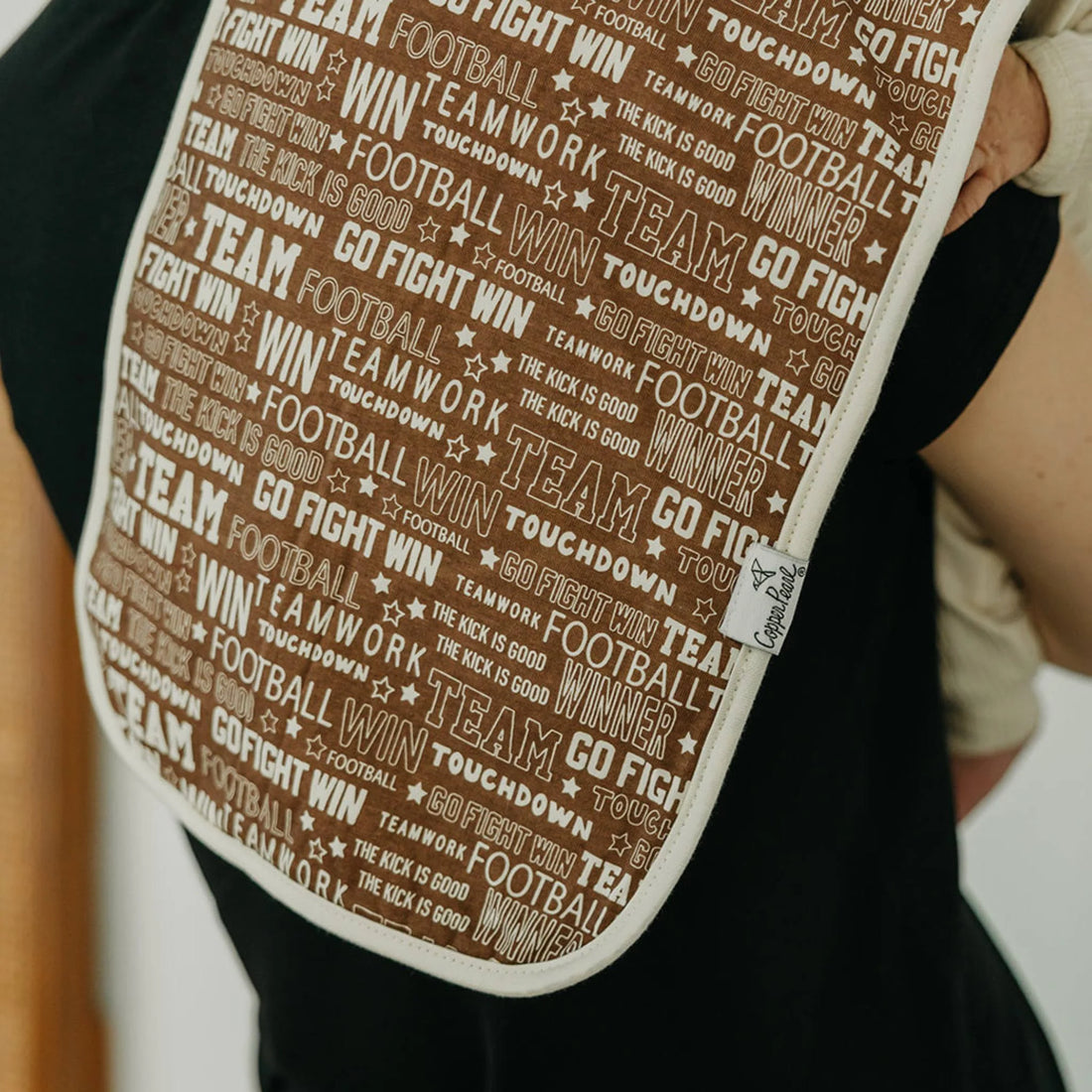 Copper Pearl Burp Cloth Set - Blitz