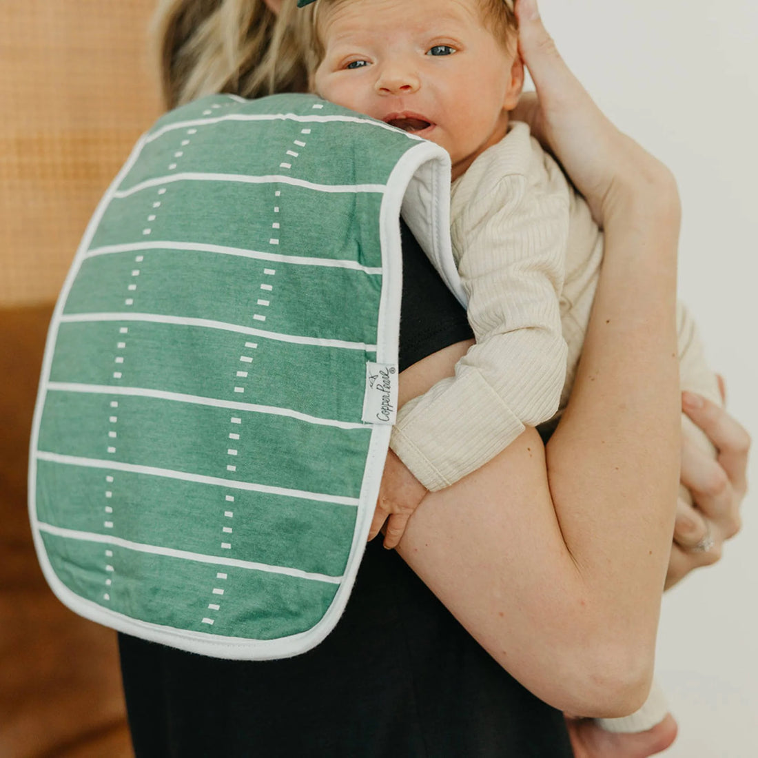 Copper Pearl Burp Cloth Set - Blitz