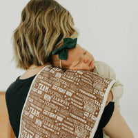 Copper Pearl Burp Cloth Set - Blitz