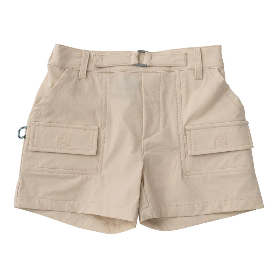 Prodoh Inshore Performance Short- Ancient Scroll Khaki