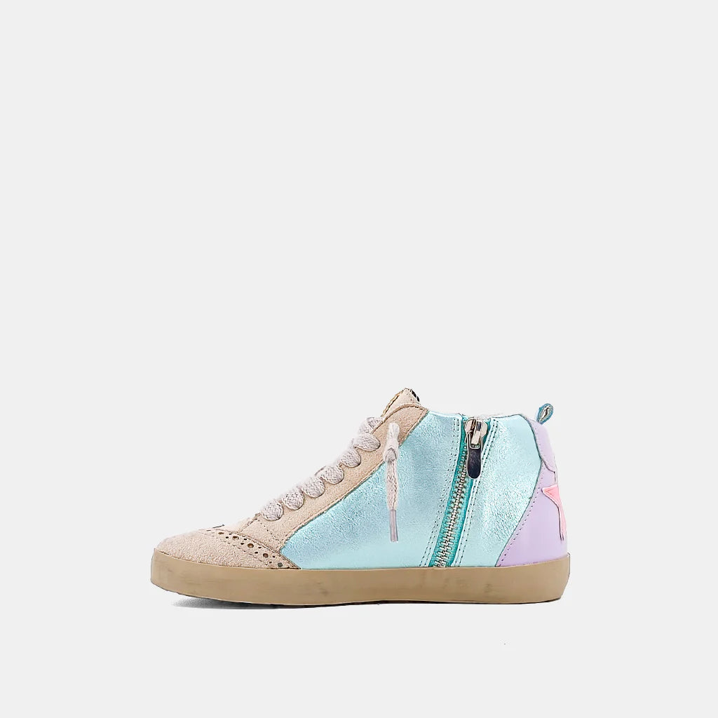 ShuShop Riley Toddler Sneakers - Aqua