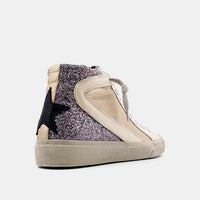 ShuShop High Top Rooney Pewter Glitter