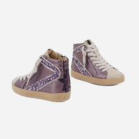 ShuShop Rooney High Top Toddler Gunmetal Sneakers