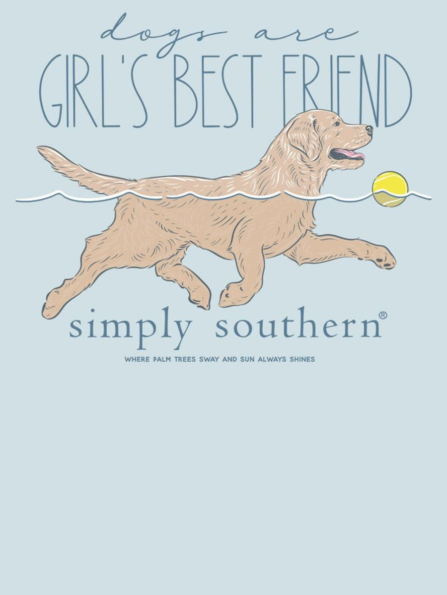 Simply Southern Dog's Are Girls Best Friend's SS Tee