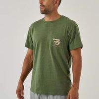 Burlebo Mallard Camo Dog Short Sleeve Tee