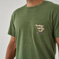 Burlebo Mallard Camo Dog Short Sleeve Tee
