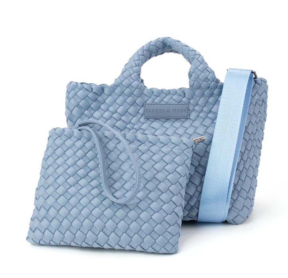 Parker & Hyde Woven Mini Tote - Denim