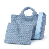 Parker & Hyde Woven Mini Tote - Denim