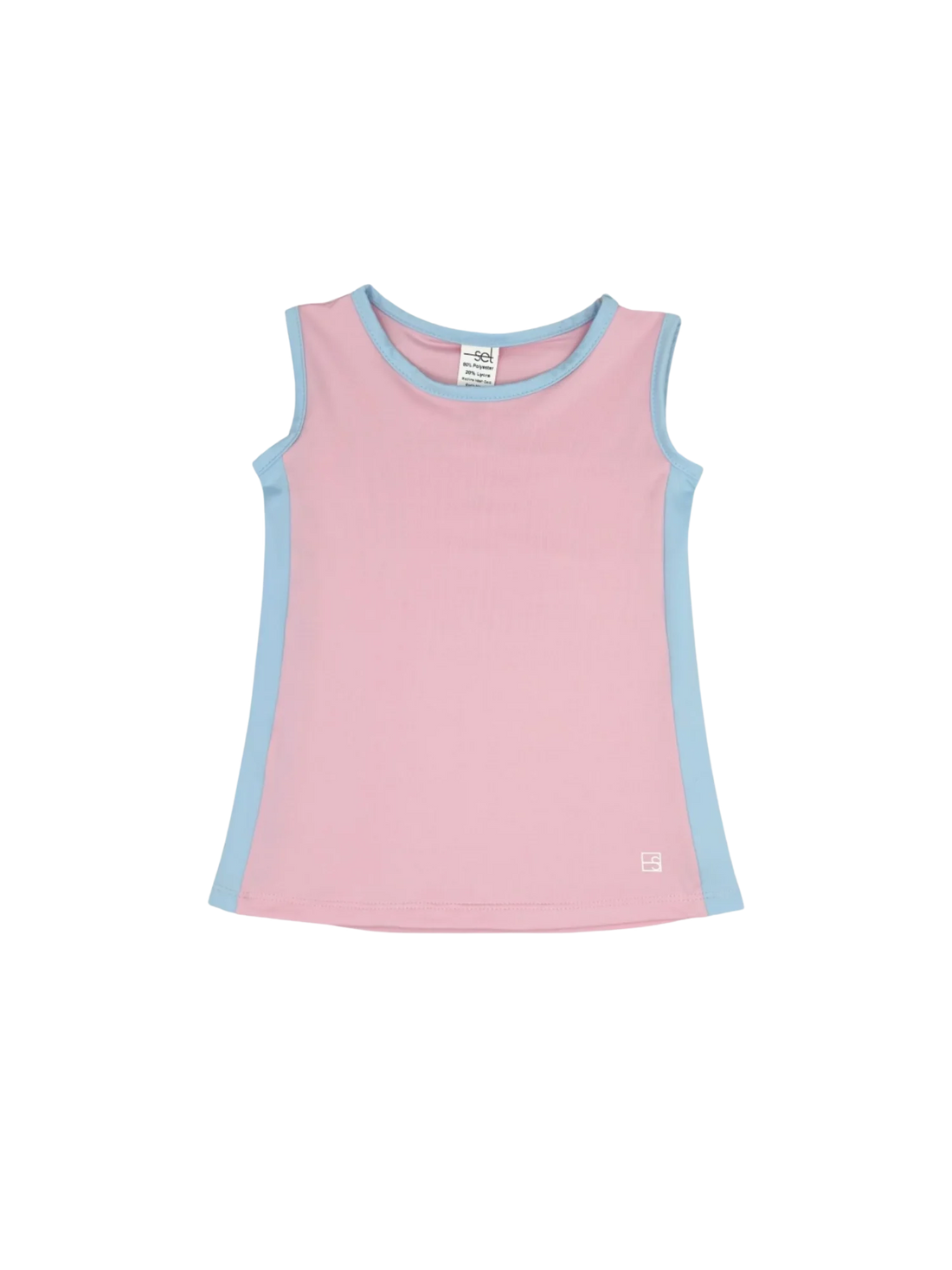 Set Fashion Maddy Tank - Cotton Candy Pink and Blue