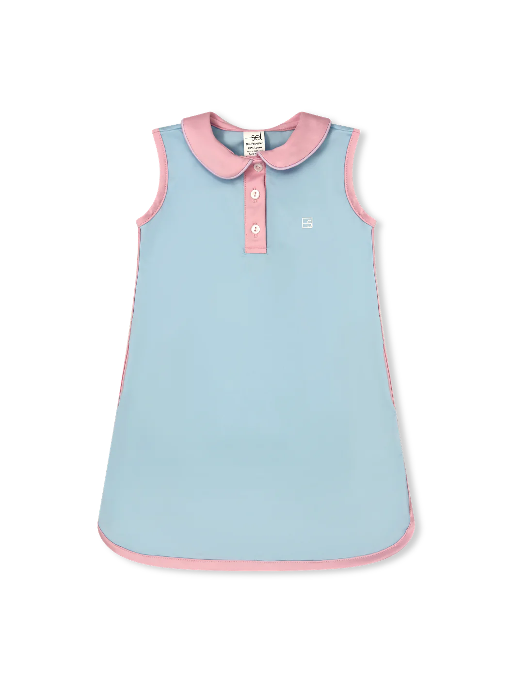 Set Fashion Presley Dress - Cotton Candy Blue and Pink