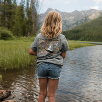 Burlebo Youth Mallard Duck Stamp Short Sleeve Tee