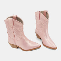 ShuShop Girl's Zahara Rose Gold Boots