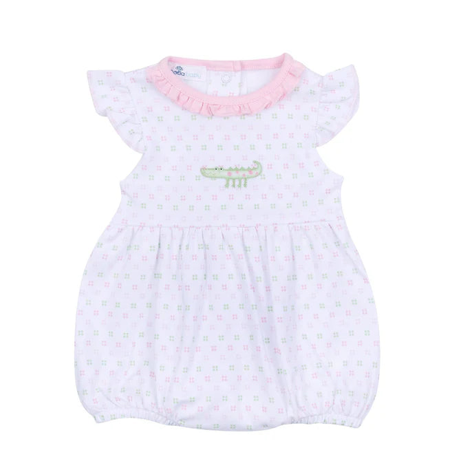 Magnolia Baby Alligator Pie Embroidered Bubble