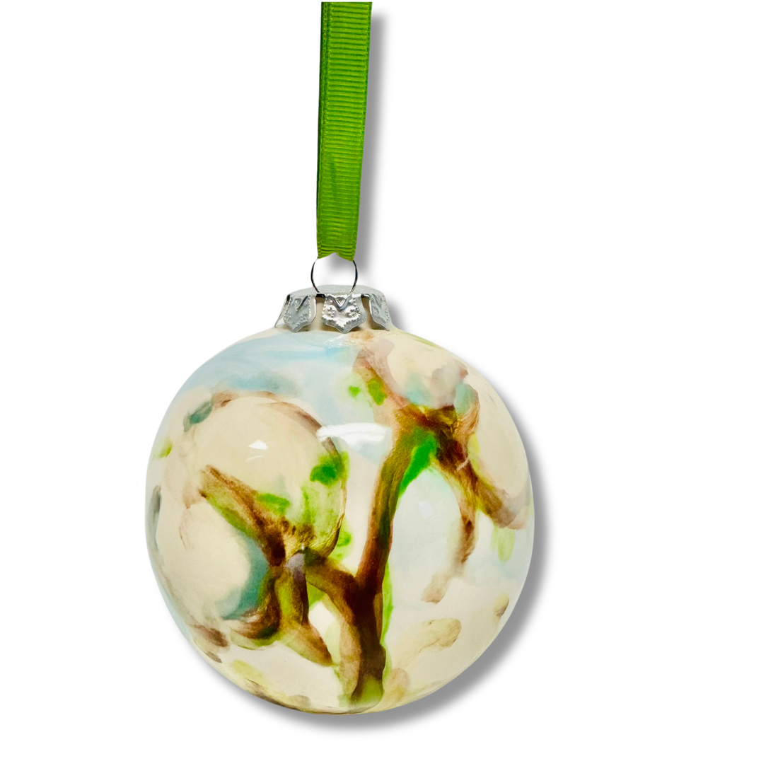 Round Cotton Ornament