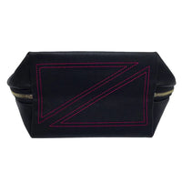 Kusshi Neoprene Makeup Bag - Black/Pink