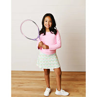 Swoon Kids Bubblegum Pink Ruched Top