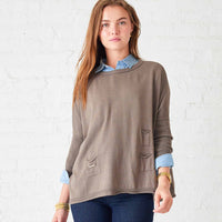 MerSea Catalina Crewneck Sweater - Hazelnut