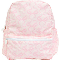 Apple of My Isla Small Backpack- Bows on Pink