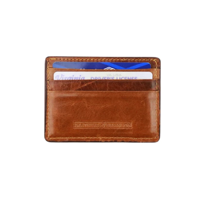 Smathers & Branson Navy Camo Card Wallet