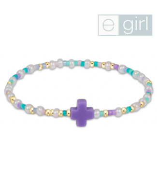 Enewton Egirl Hope Unwritten Signature Cross Bracelet - How Do You Lilac Me Now?