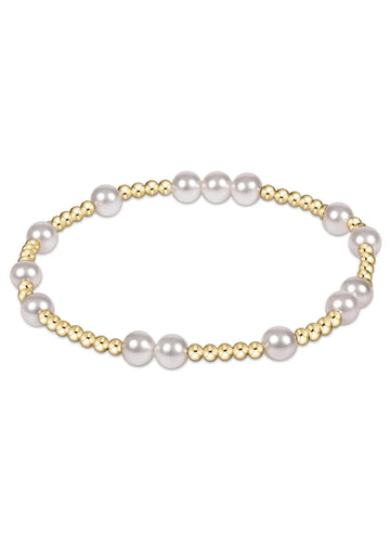 Enewton Extends Hope Unwritten 6mm Bead Bracelet-Pearl
