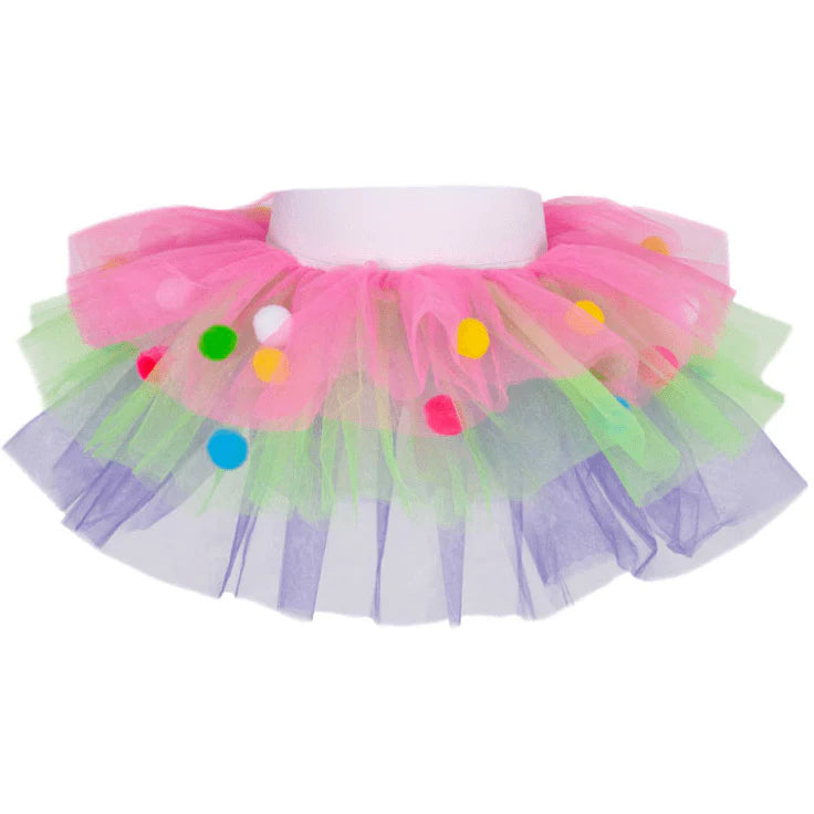 Great Pretenders Pom Pom Multicolor Skirt