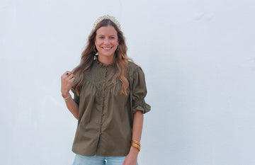 Lyle Olive Top