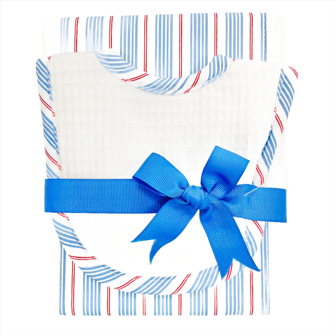 3 Marthas Burp & Drooler Set-Seahorse