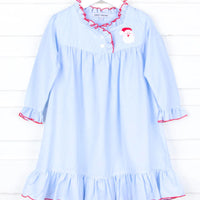 Sweet Dreams Blue Santa Gown